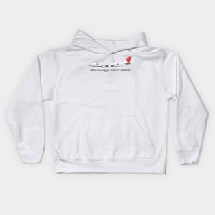 Copy of Japan Airlines 747-400 Tee Shirt Version V2 Kids Hoodie